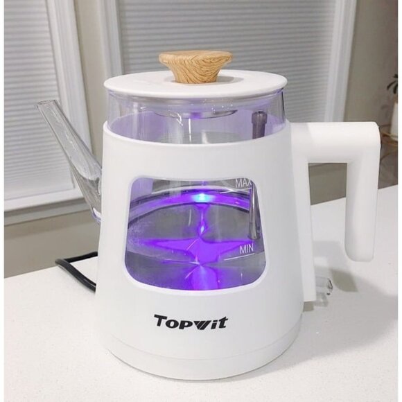 New Electric Kettle, 1.0L Electric Tea Kettle with Removable Stainless Steel - Picture 1 of 2